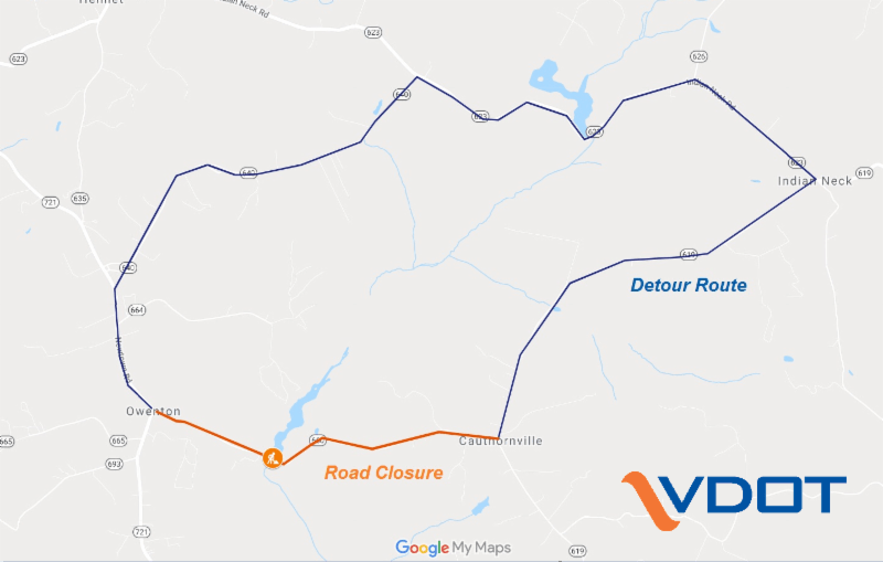 SORGHUM ROAD BRIDGE REPLACEMENT Detour