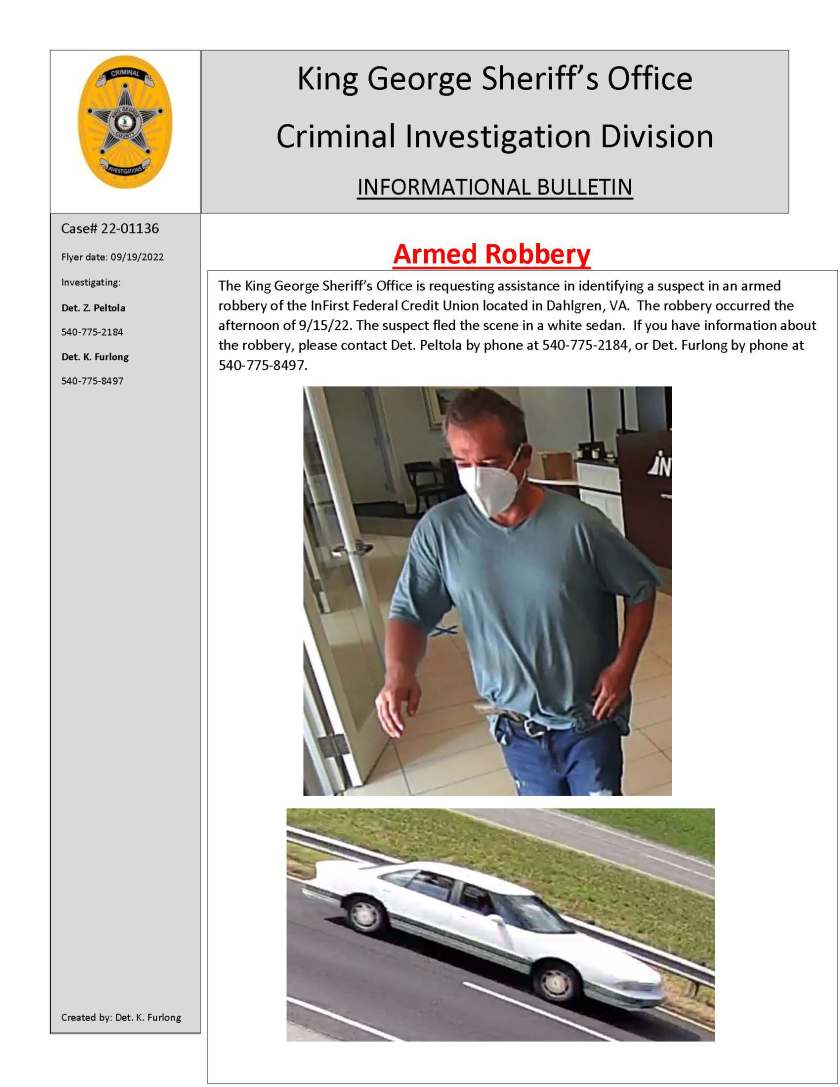 Robbery Suspect